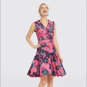 NWT DRAPER JAMES FLORAL DOROTHY SIZE SIX